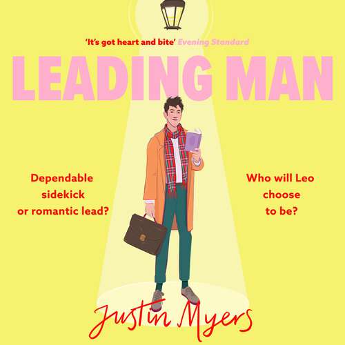 Book cover of Leading Man: A hilarious and relatable coming-of-age story from Justin Myers, king of the thoroughly modern comedy