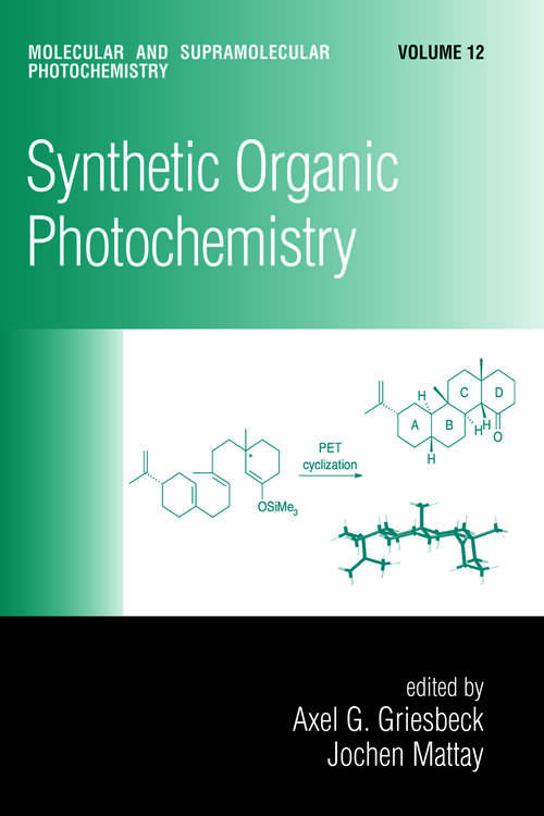 Book cover of Synthetic Organic Photochemistry (1)
