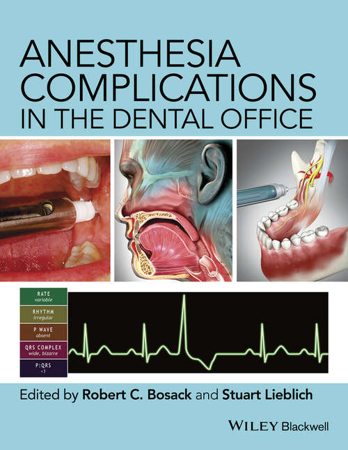 Book cover of Anesthesia Complications in the Dental Office
