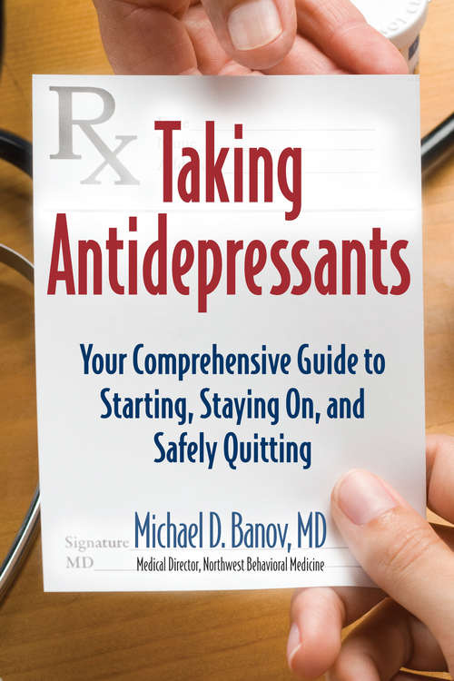 Book cover of Taking Antidepressants