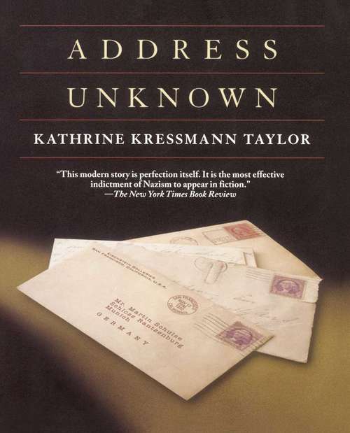 Book cover of Address Unknown