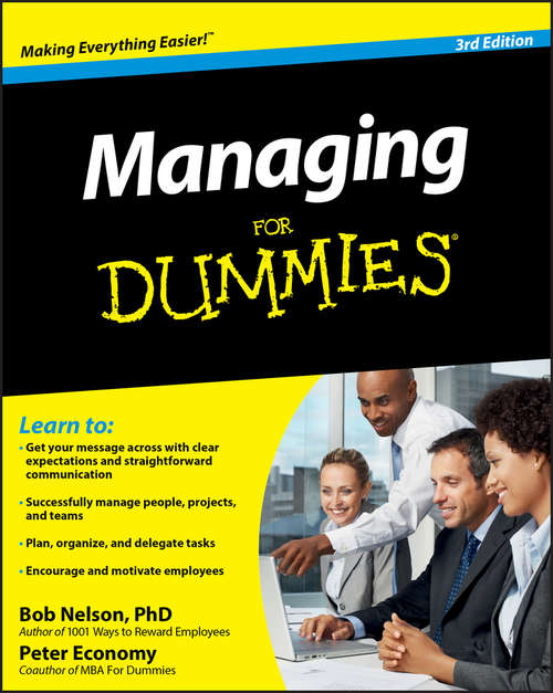 Managing For Dummies, 3rd Edition