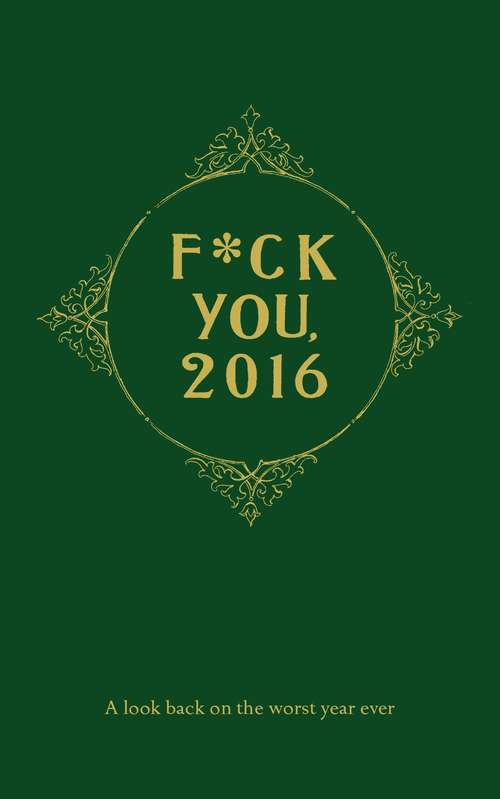 Book cover of Fuck You, 2016