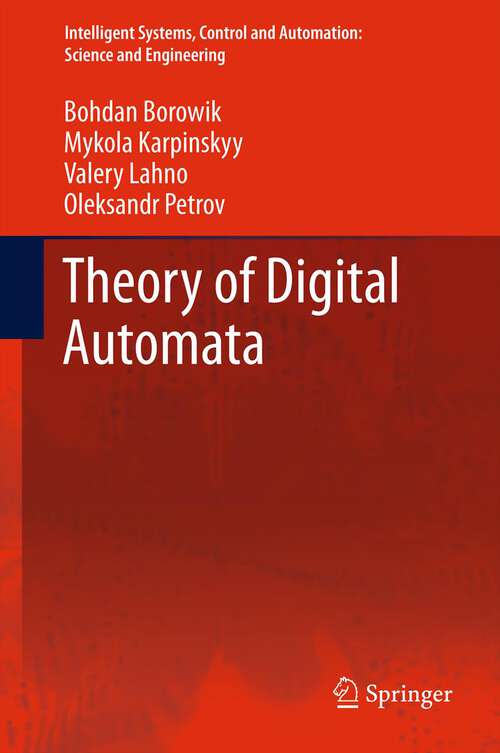 Book cover of Theory of Digital Automata