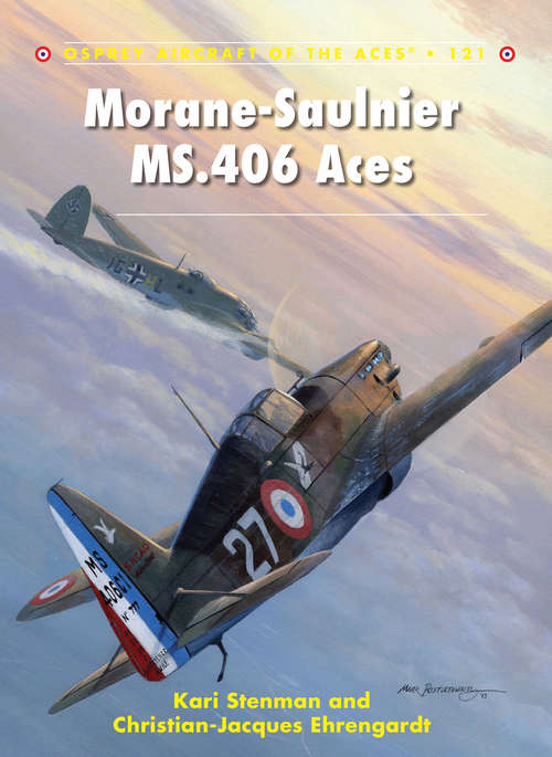 Book cover of Morane-Saulnier MS.406 Aces