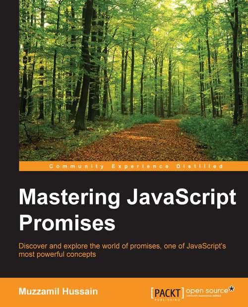 Book cover of Mastering JavaScript Promises