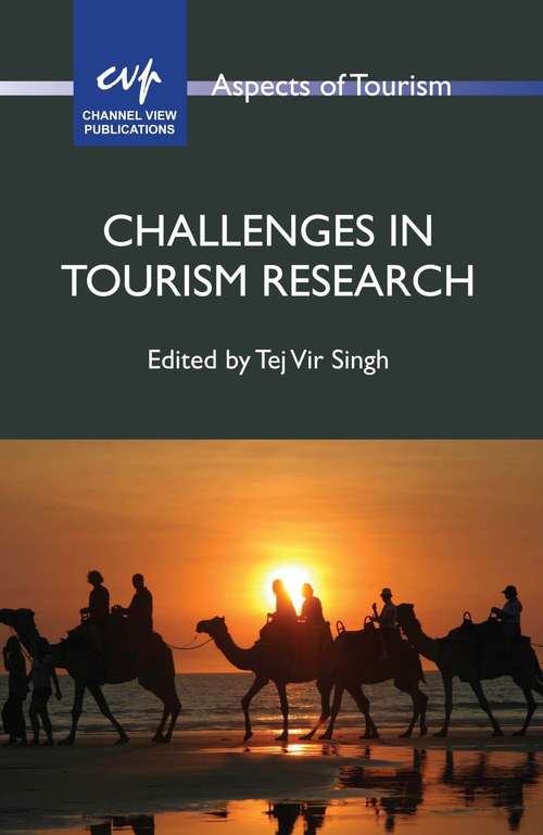 Book cover of Challenges in Tourism Research