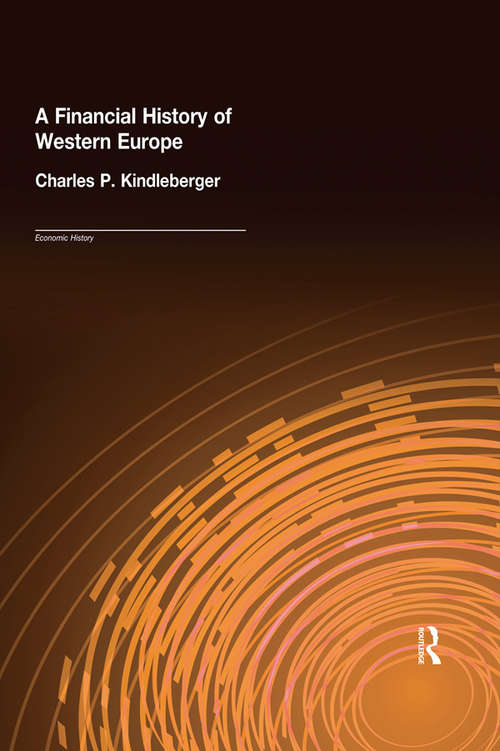 Book cover of A Financial History of Western Europe (2)