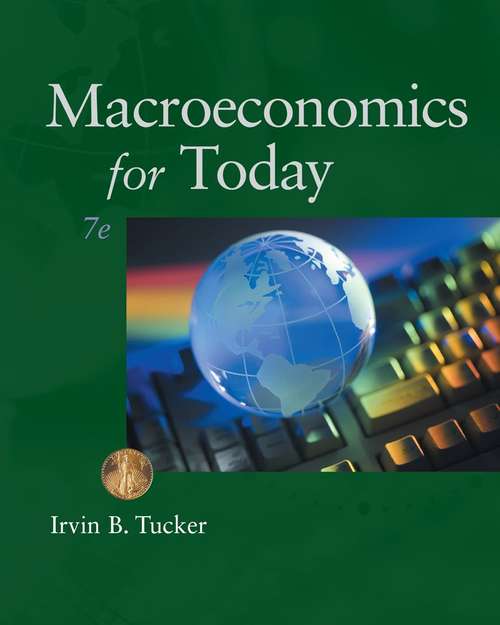 Book cover of Macroeconomics for Today (7th Edition)