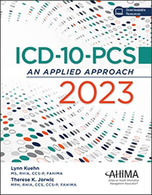 Book cover of Icd-10-pcs: An Applied Approach 2023