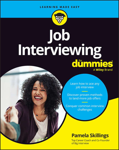 Book cover of Job Interviewing For Dummies