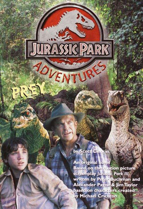Book cover of Prey (Jurassic Park Adventures #2)