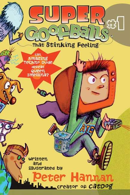 Book cover of Super Goofballs, Book 1: That Stinking Feeling