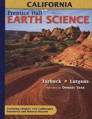 Book cover of Earth Science (California Edition)