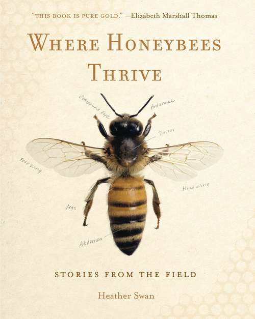 Book cover of Where Honeybees Thrive: Stories from the Field (Animalibus: Of Animals and Cultures #10)