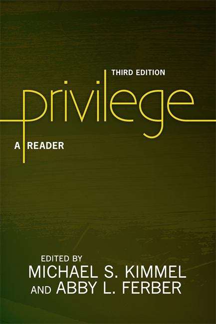 Book cover of Privilege: A Reader