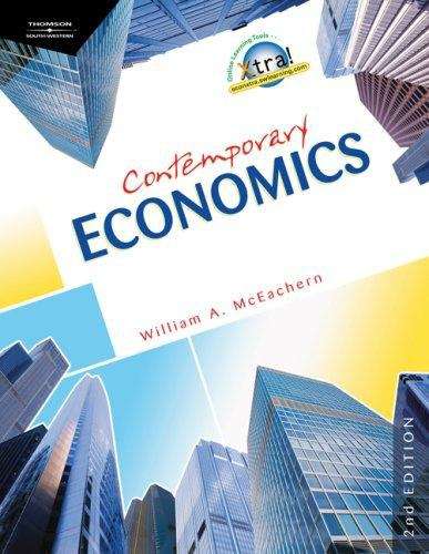 Book cover of Contemporary Economics