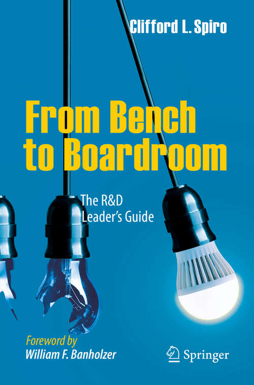 Book cover of From Bench to Boardroom