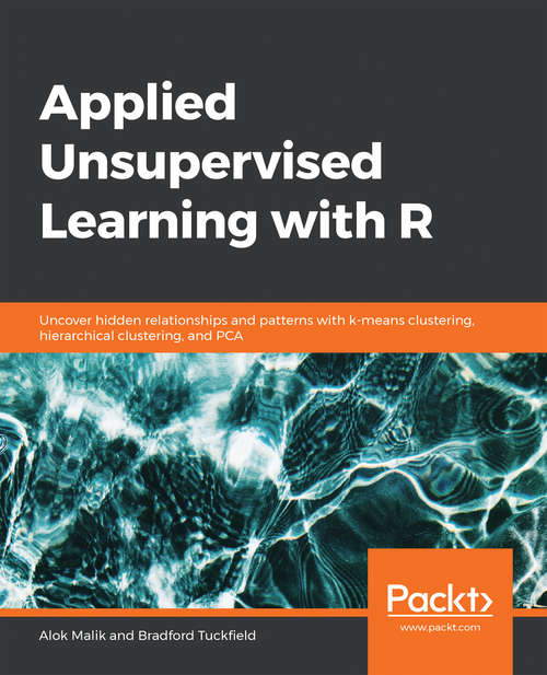 Book cover of Applied Unsupervised Learning with R