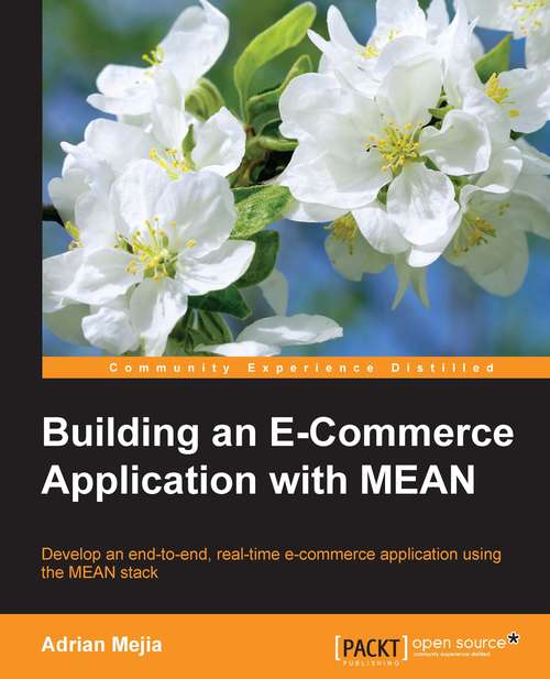 Book cover of Building an E-Commerce Application with MEAN