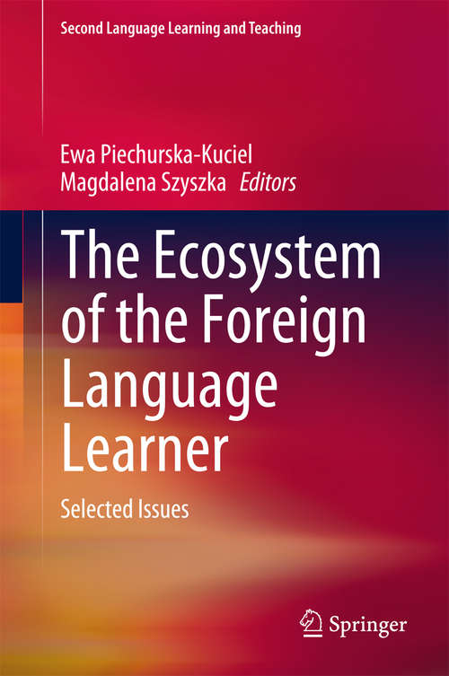 Book cover of The Ecosystem of the Foreign Language Learner