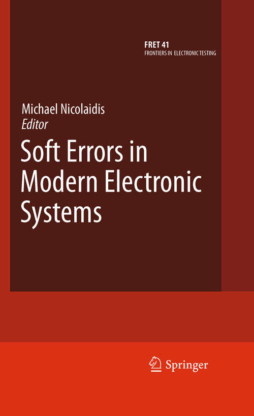 Book cover of Soft Errors in Modern Electronic Systems