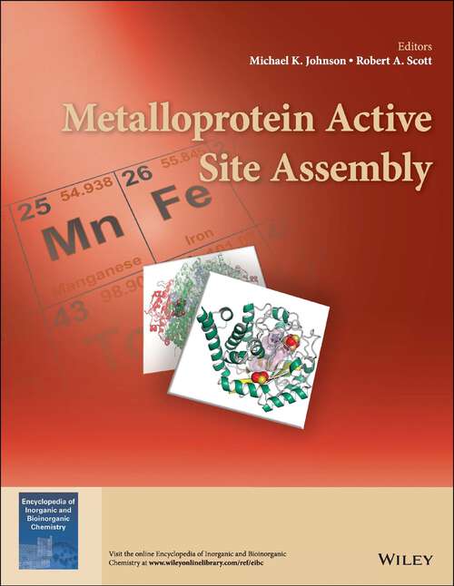 Book cover of Metalloprotein Active Site Assembly