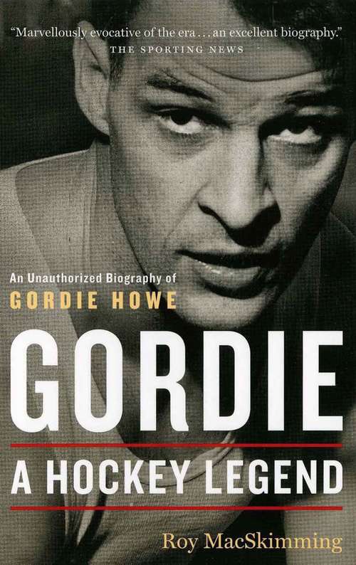 Book cover of Gordie: A Hockey Legend (2)