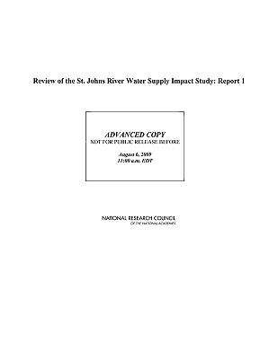 Review of the St. Johns River Water Supply Impact Study: Report 1