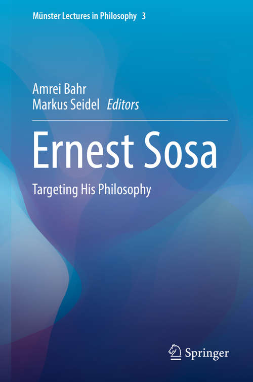Book cover of Ernest Sosa