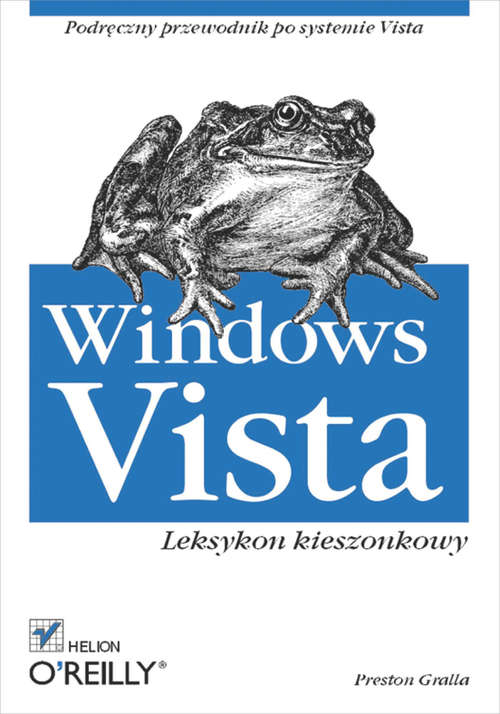 Book cover of Windows Vista. Leksykon kieszonkowy