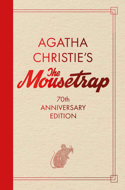 Book cover of The Mousetrap: 70th Anniversary Edition