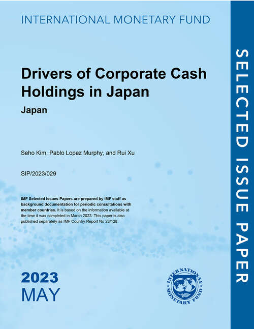 Book cover of Drivers of Corporate Cash Holdings in Japan: Japan