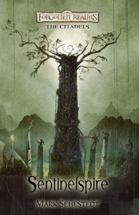 Book cover of Sentinelspire (Forgotten Realms: Citadels #3)