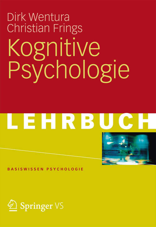 Book cover of Kognitive Psychologie