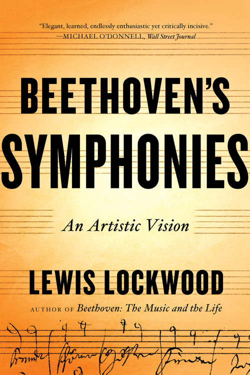 Book cover of Beethoven's Symphonies: An Artistic Vision