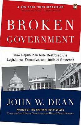 Book cover of Broken Government
