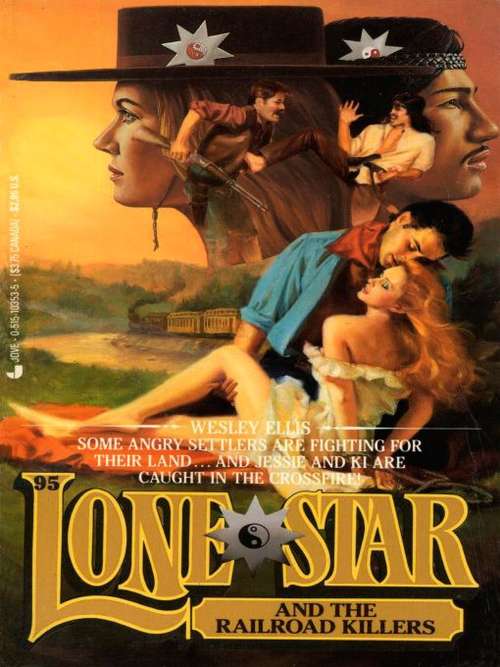 Book cover of Lone Star and the Railroad Killers (Lone Star #95)