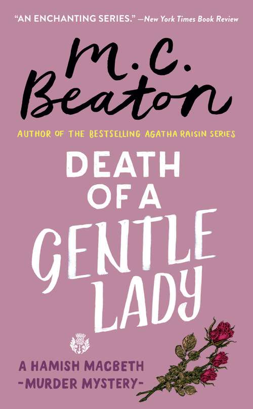 Book cover of Death of a Gentle Lady: A Hamish Macbeth Mystery #24 (Hamish Macbeth Mysteries #24)