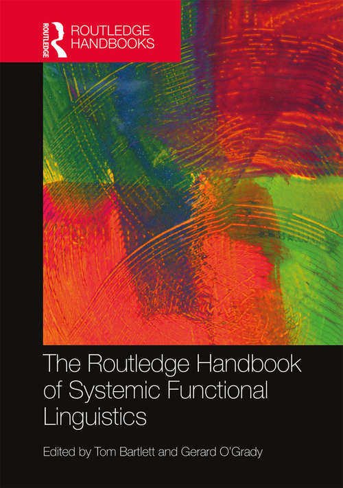 Book cover of The Routledge Handbook of Systemic Functional Linguistics