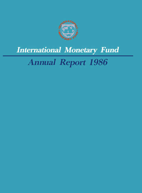 Book cover of Annual Report of the Executive Board, Financial Year 1986