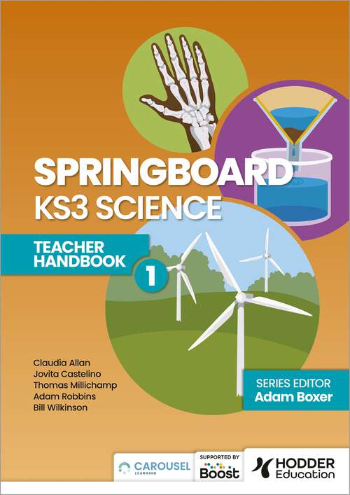 Book cover of Springboard: KS3 Science Teacher Handbook 1
