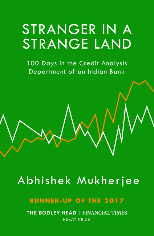 Book cover of Stranger in a Strange Land: 100 Days in the Credit Analysis Department of an Indian Bank