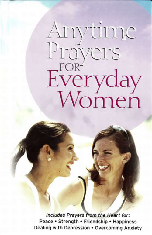 Book cover of Anytime Prayers for Everyday Women