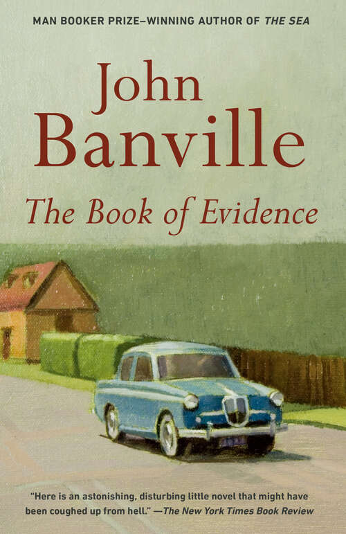 Book cover of The Book of Evidence: Introduction By Adam Phillips (Vintage International)