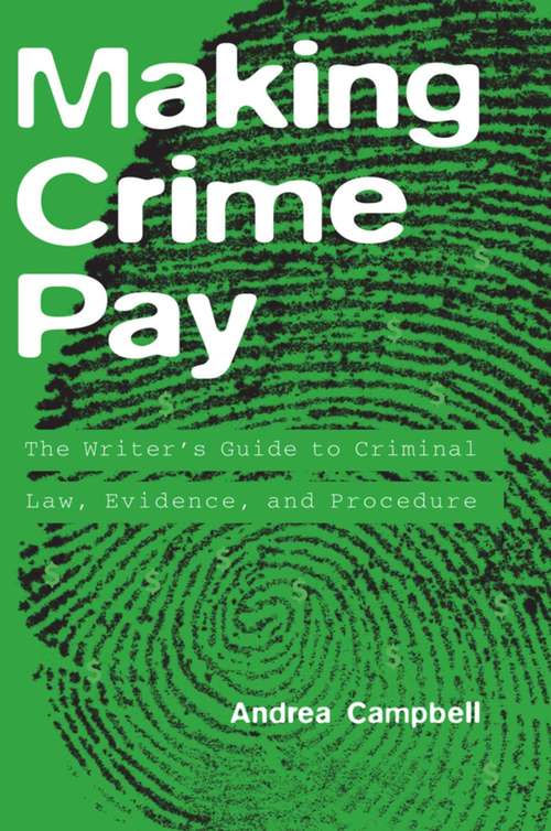 Book cover of Making Crime Pay