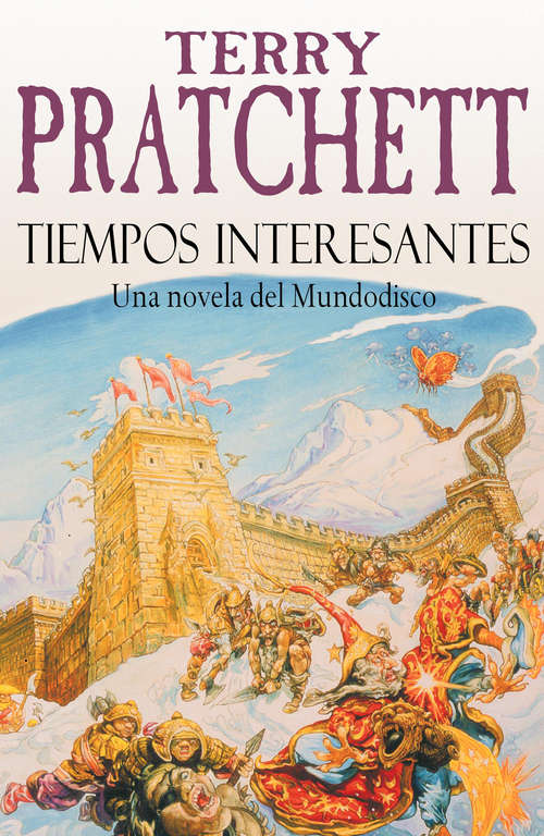 Book cover of Tiempos interesantes (Mundodisco #17)