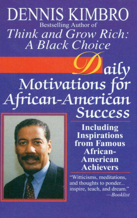 Book cover of Daily Motivations for African-American Success