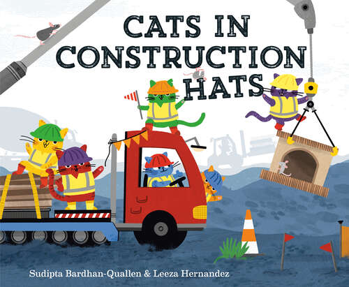 Book cover of Cats in Construction Hats (Cats in Hats)