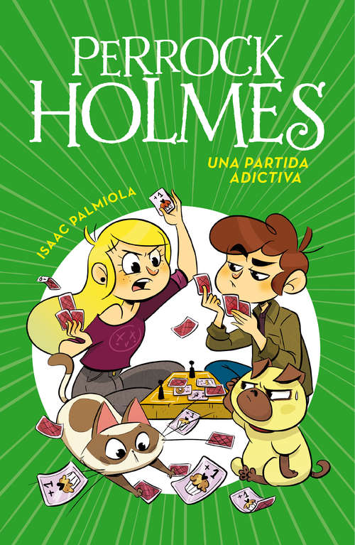 Book cover of Una partida adictiva (Serie Perrock Holmes: Volumen 12)